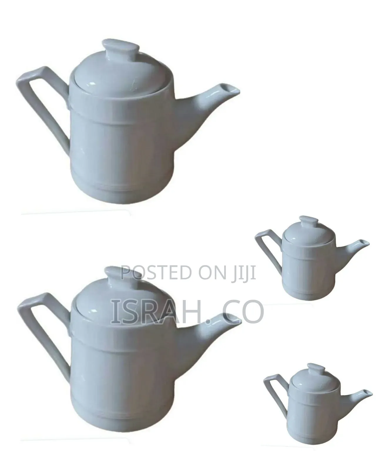 Round Ceramic Teapot, 26 Ounces