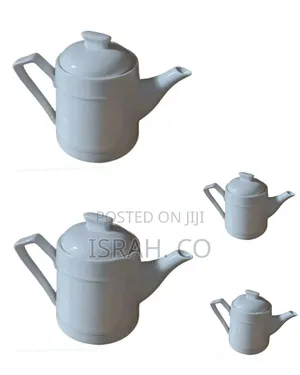 Round Ceramic Teapot, 26 Ounces