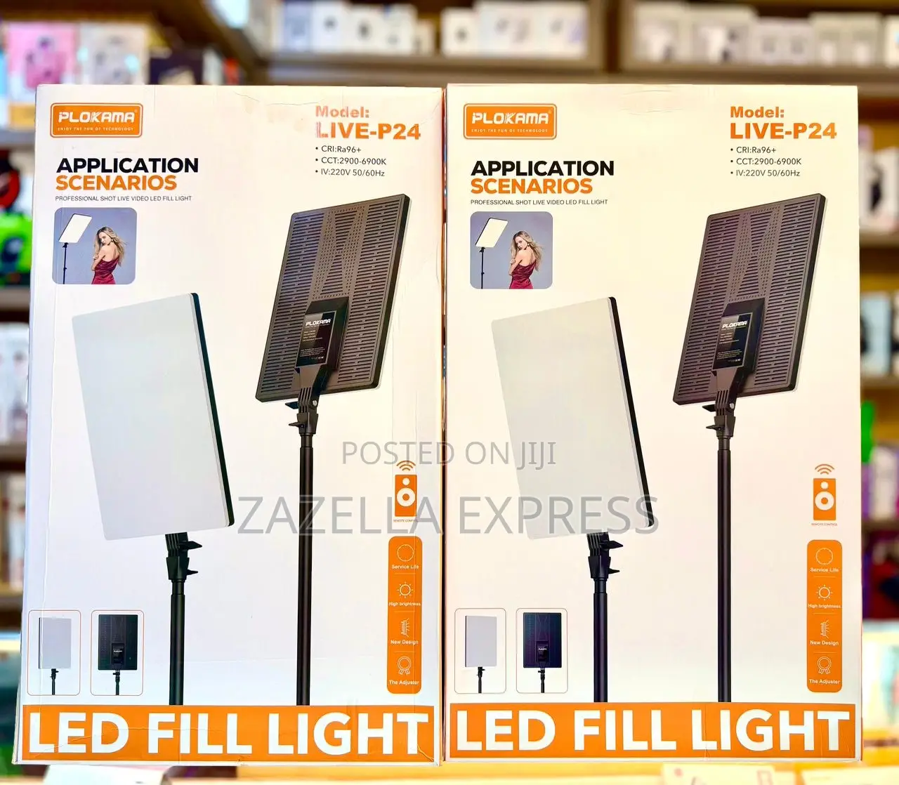 Plokama Live P24 Professional Led Fill Light – Studio Lighting
