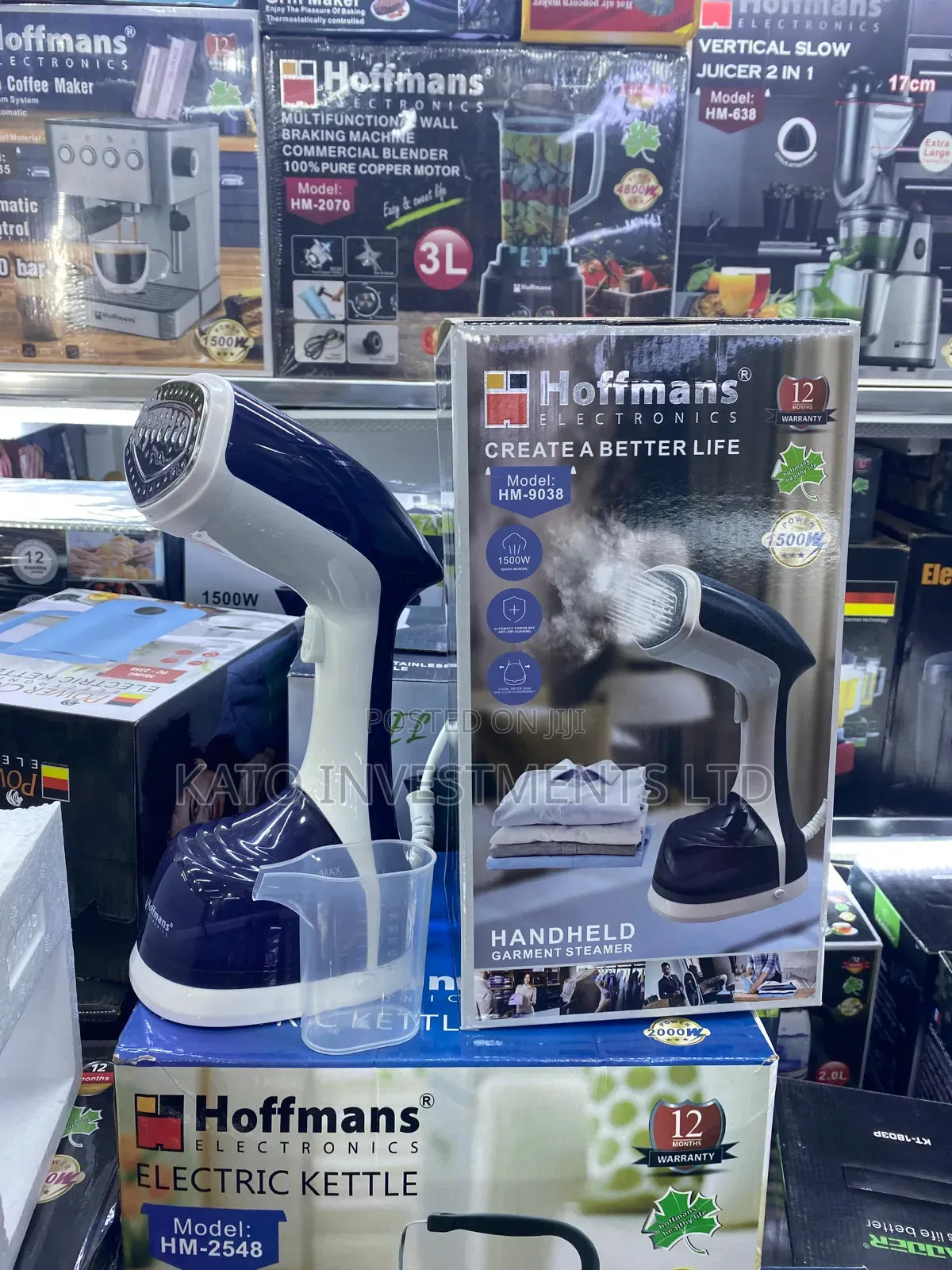 Hand Held Garment Steamer