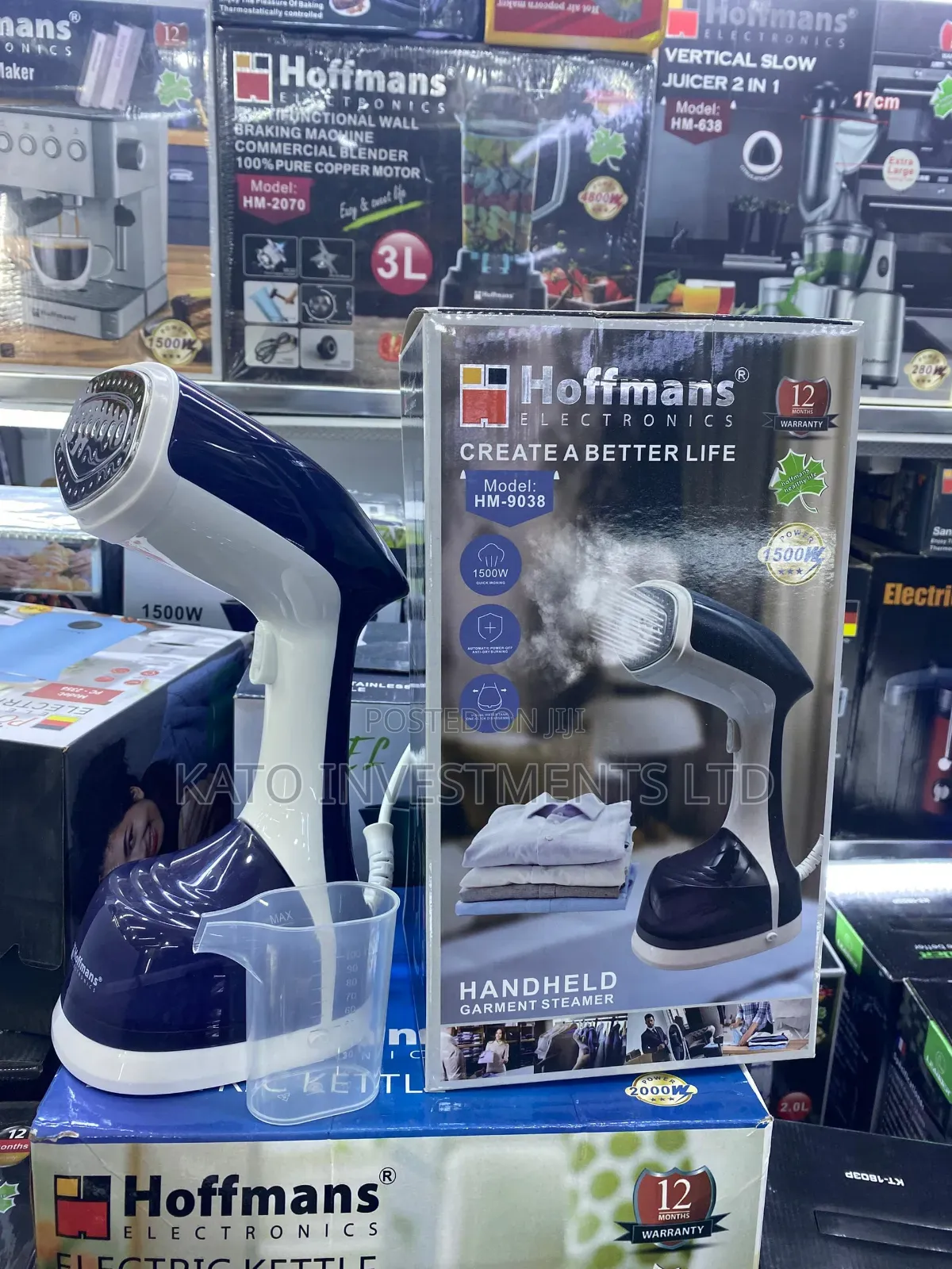 Hand Held Garment Steamer