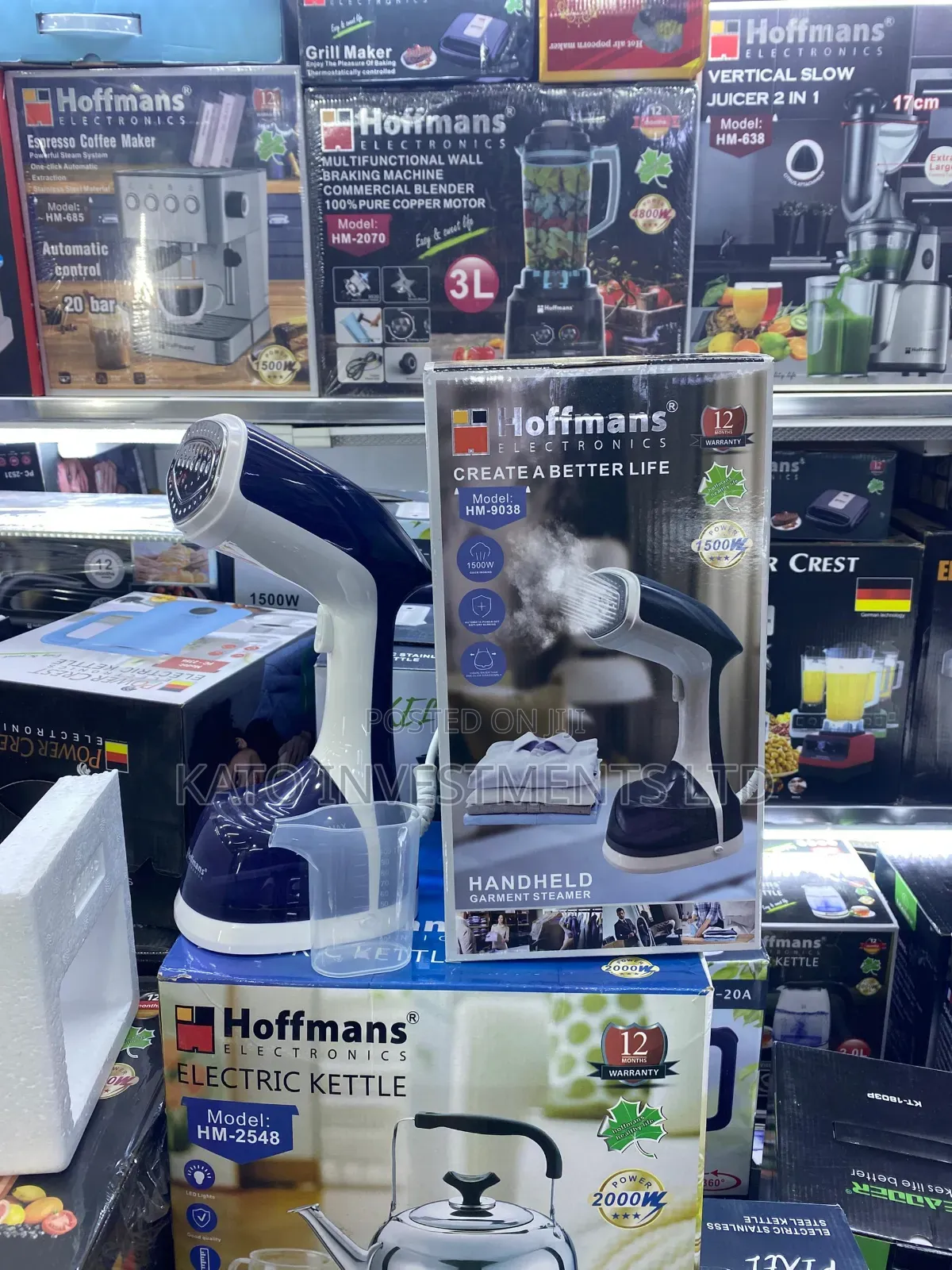 Hand Held Garment Steamer