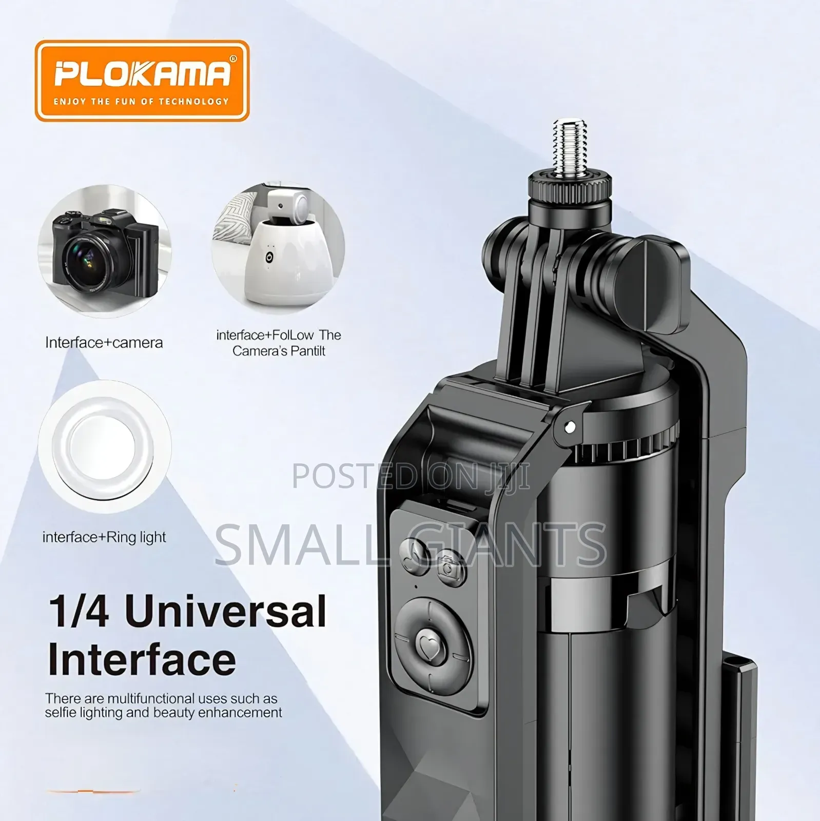 Plokama Auto-A7 Pro Is a Multifunctional Selfie Stick and Tripod