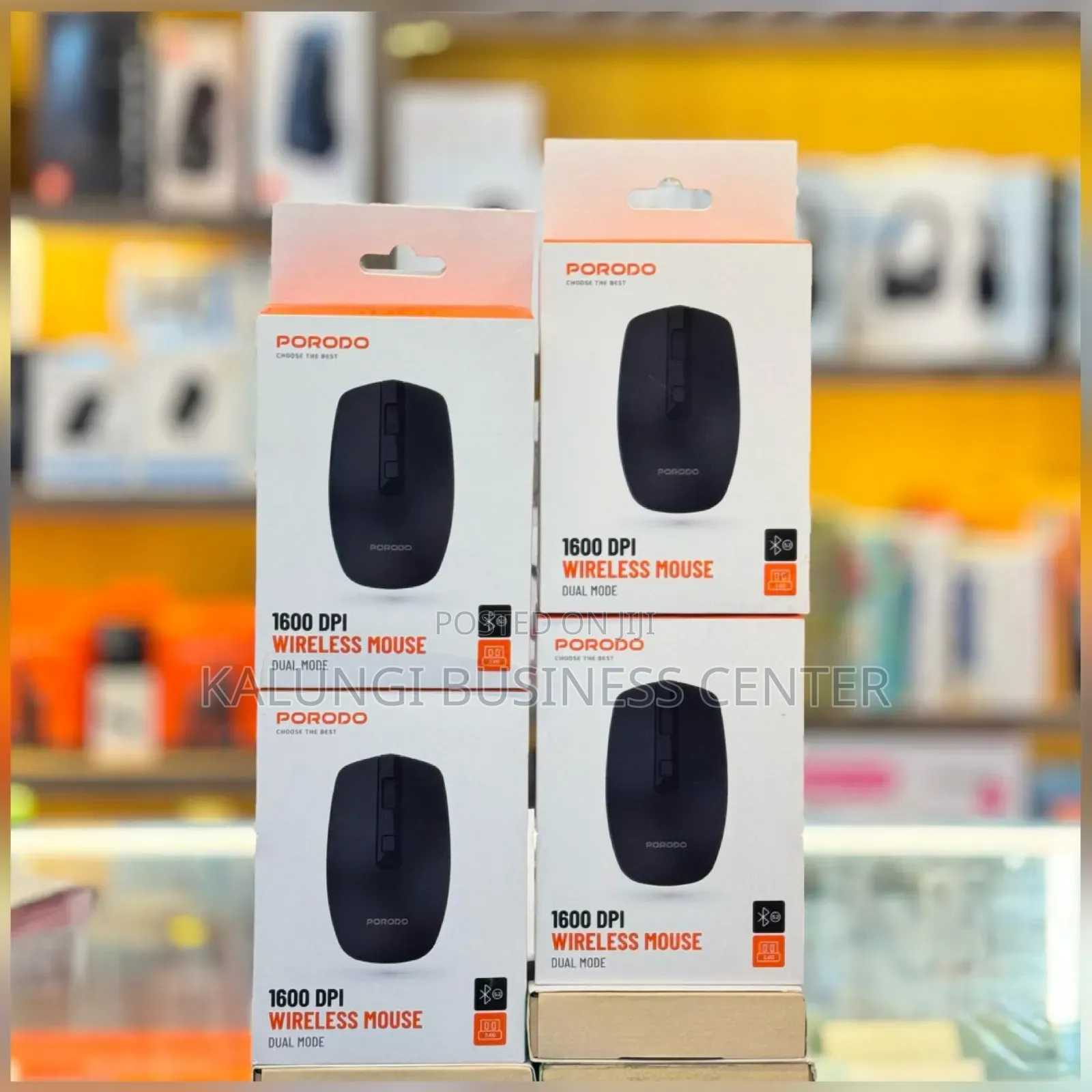 Wireless Mouse Porodo 1600 Dpi Wireless Mouse