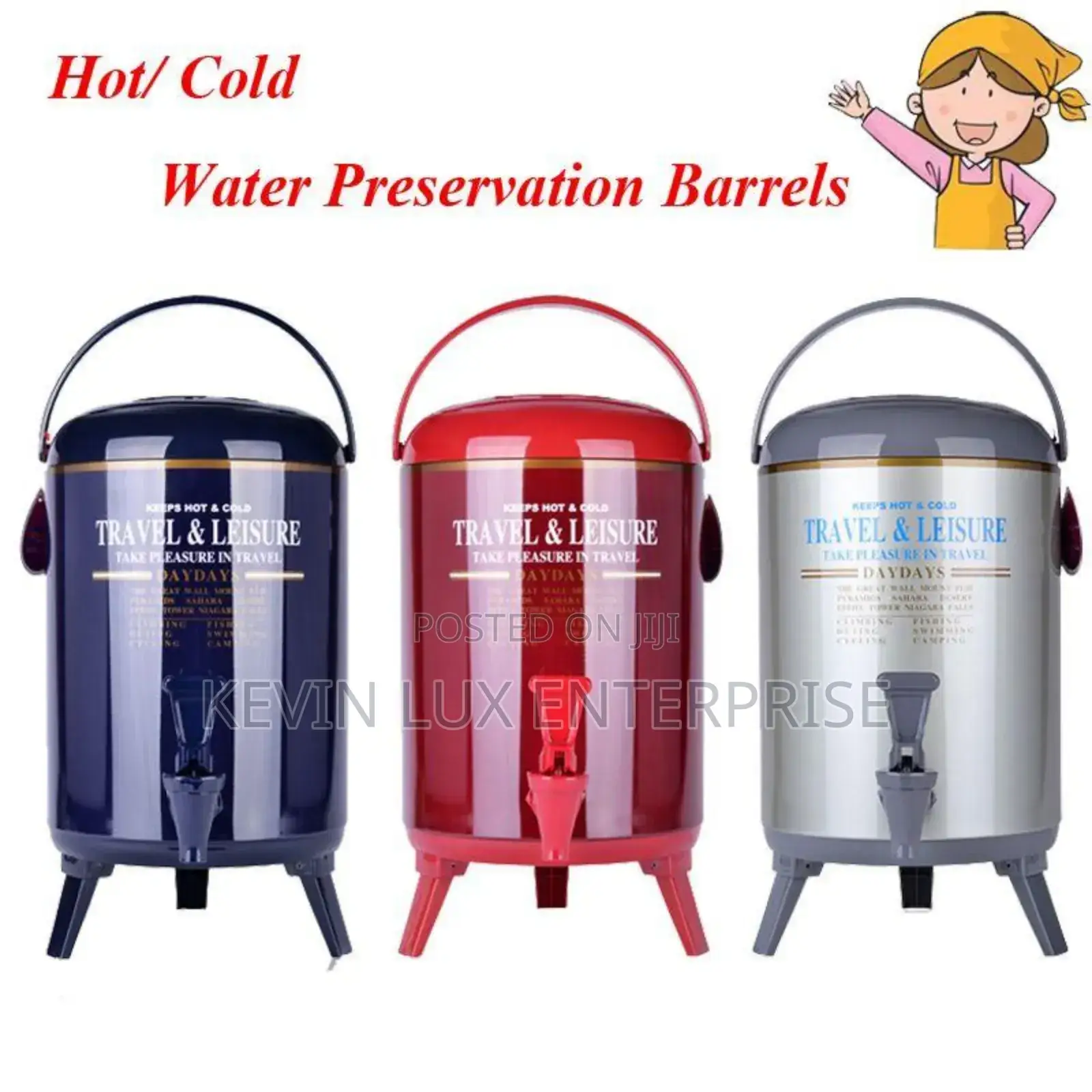 Travel Flask 9.5 Liters