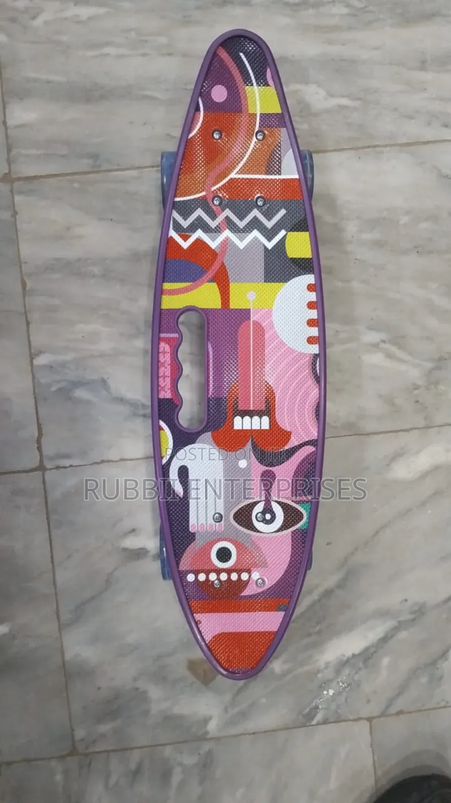 Plastic Skate Board 24 Inch - Purple