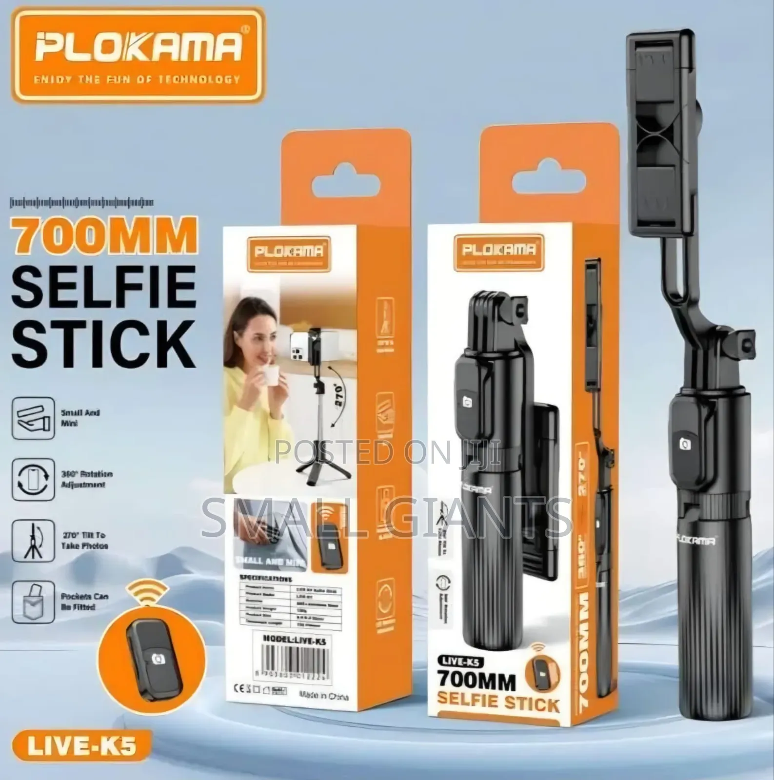 Plokama Live- Selfie Stick.