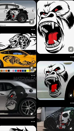 Denis Car Body Stickers