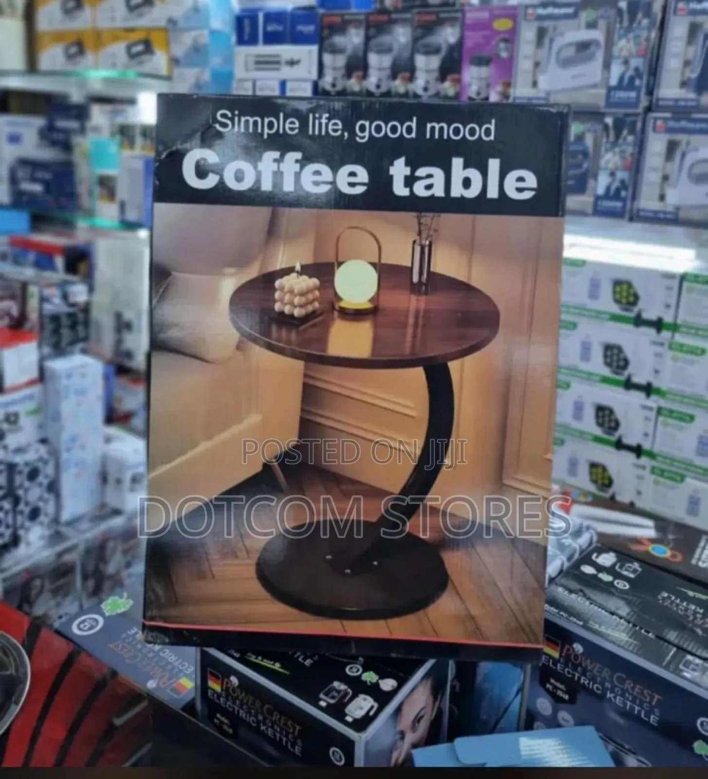 C-Shaped Coffee Table