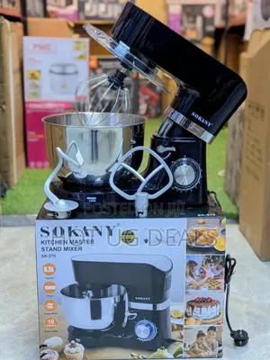 SOKANY 6.5L Stand Mixer,10 Speeds With Stainless Steel Bowl