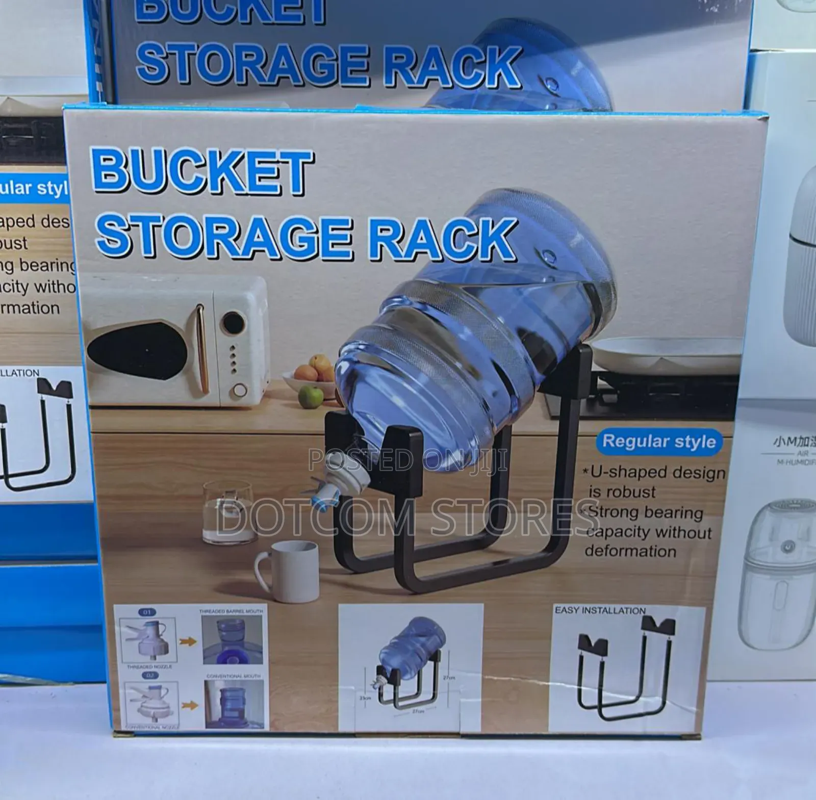 Portable Water Jug Storage Rack