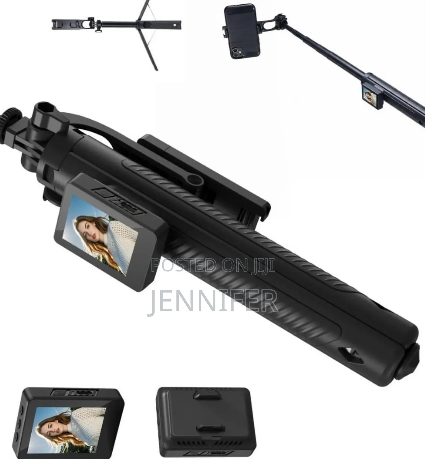 Wireless Screen Mirroring Selfie Stick Tripod