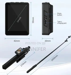 Wireless Screen Mirroring Selfie Stick Tripod