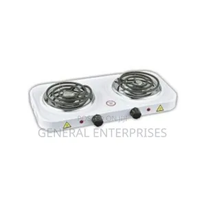 Generic Double Coil Electric Hotplate Cooker.