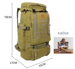 Large-Capacity Tactical Hiking Backpack
