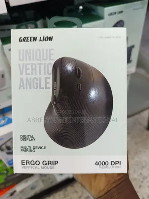 Green Lion Ergo Grip Vertical Mouse.