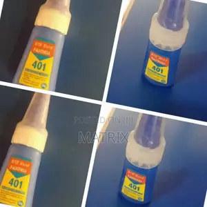 Bottle of Byb Bond Fastness 401 Nail Glue