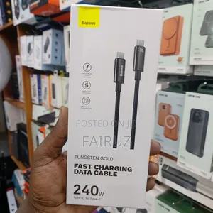 240w Baseus Usb-C to Usb-C Fast Charger Data Cable