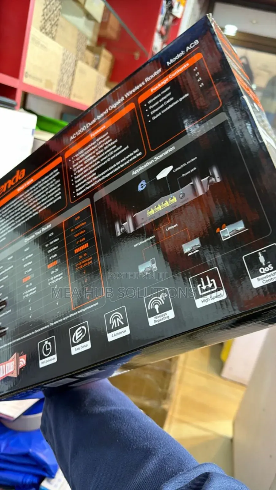 Tenda Ac8 Dual Band Gigabit Wireless Router
