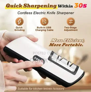 Cordless Electric Knife Sharpener