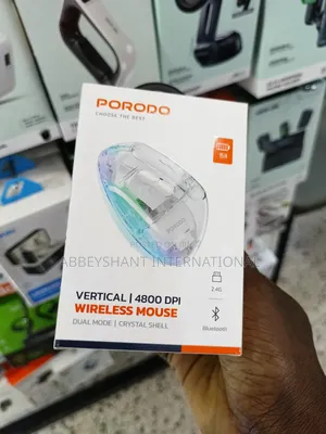 Porodo Vertical 4800 Dpi Wireless Mouse