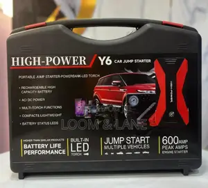 High Power Multi-Function Car Jump Starter Kit