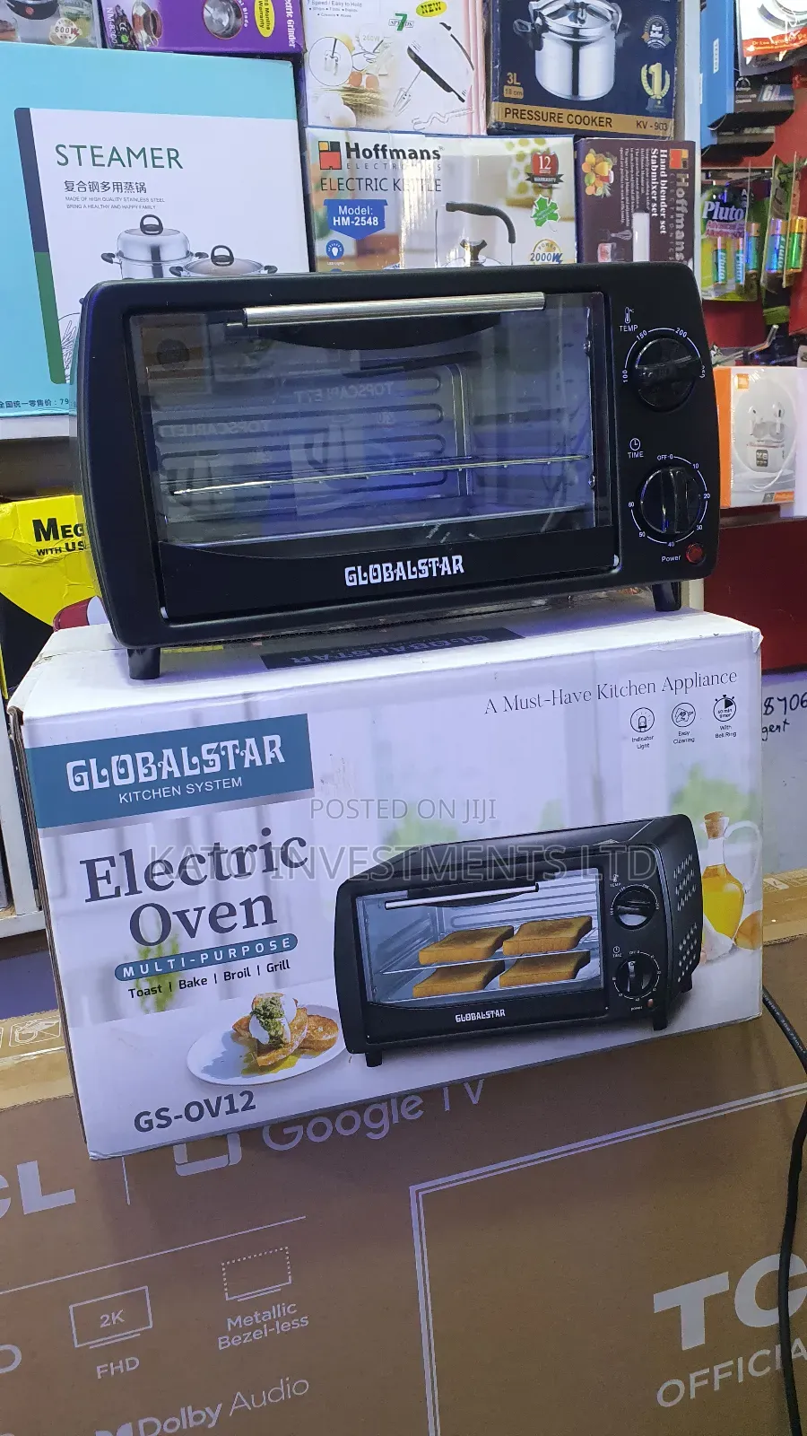 12litrs Electric Oven Toast-bake-broil-grill
