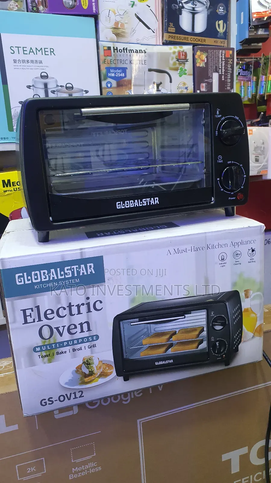 12litrs Electric Oven Toast-bake-broil-grill