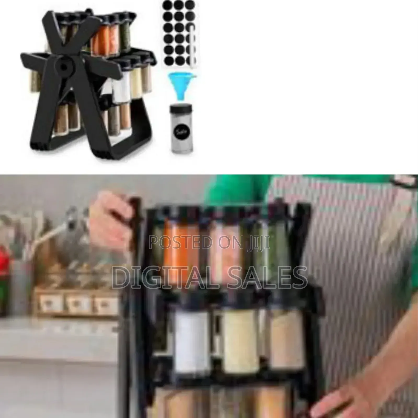 Rotating Ferris Wheel Spice Rack