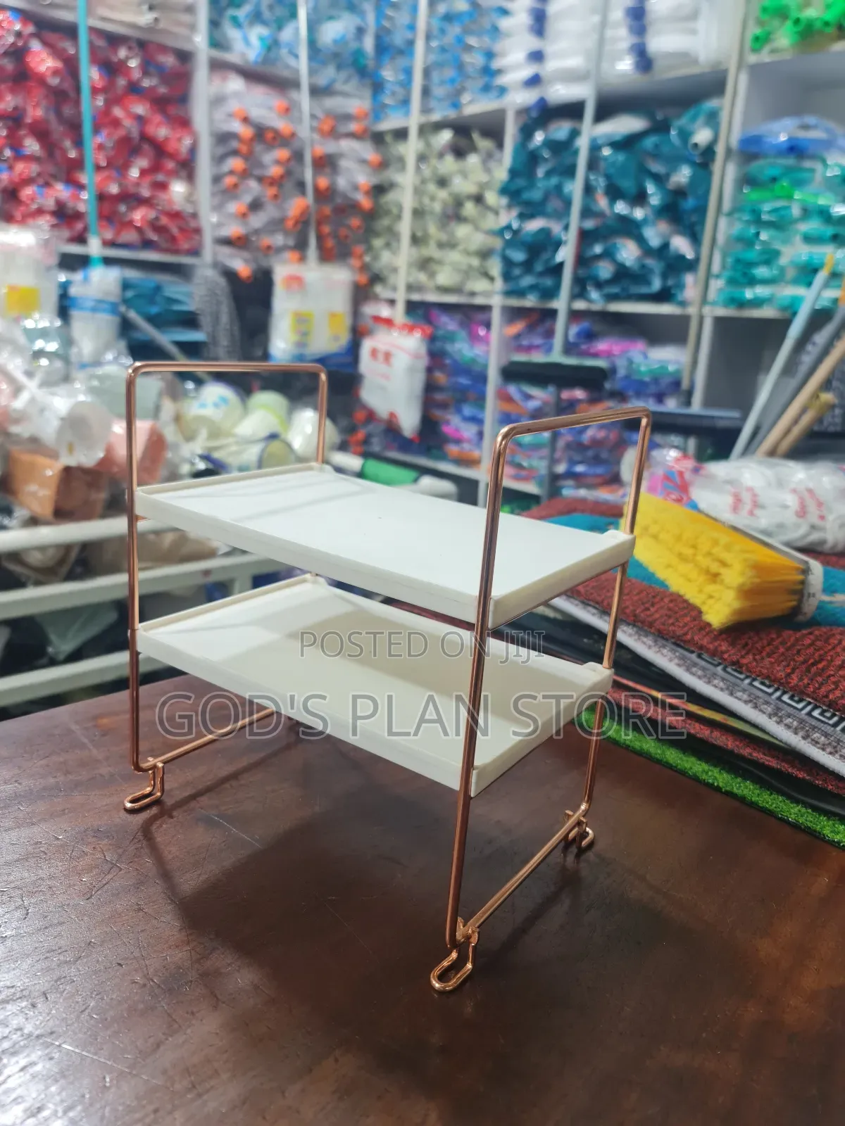 Bathroom Metal Shelf Organizer