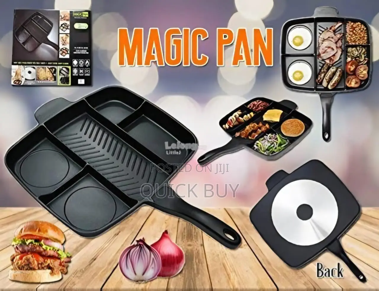 5 Compartment Breakfast Frying Pan