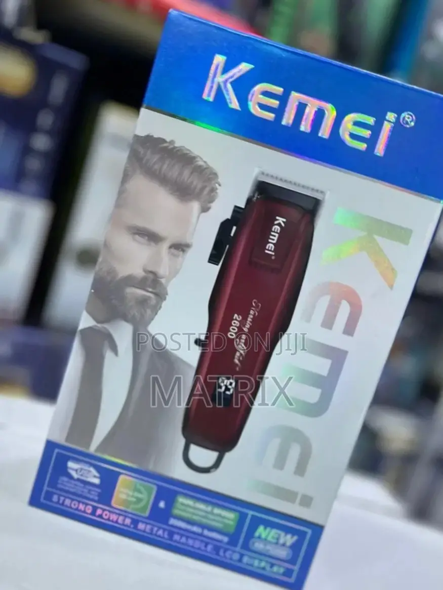 Professional Hair Clipper and Trimmer, Kemei