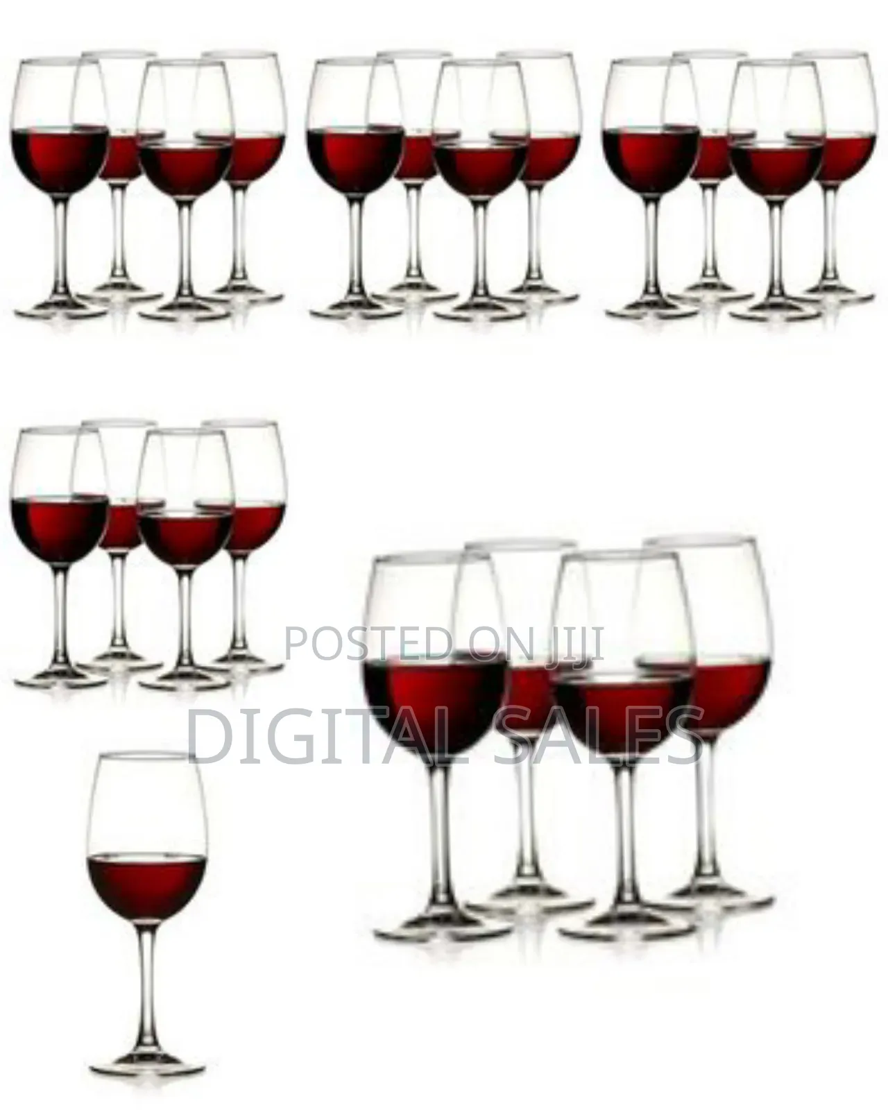 Luminarc Stem Wine Glasses- 4 Piece