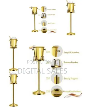 Wine Champagne Ice Bucket Stand Rack