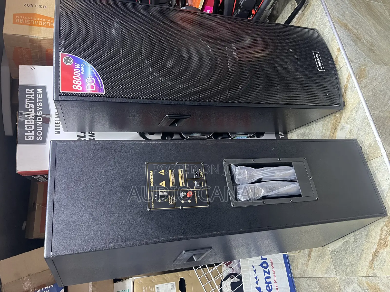 Cotina Double Full Range Speakers
