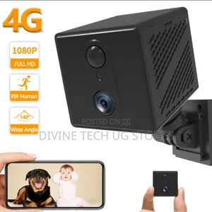 4g Mini Camera 5mp With Built-in 3000mah Battery Security Monitoring