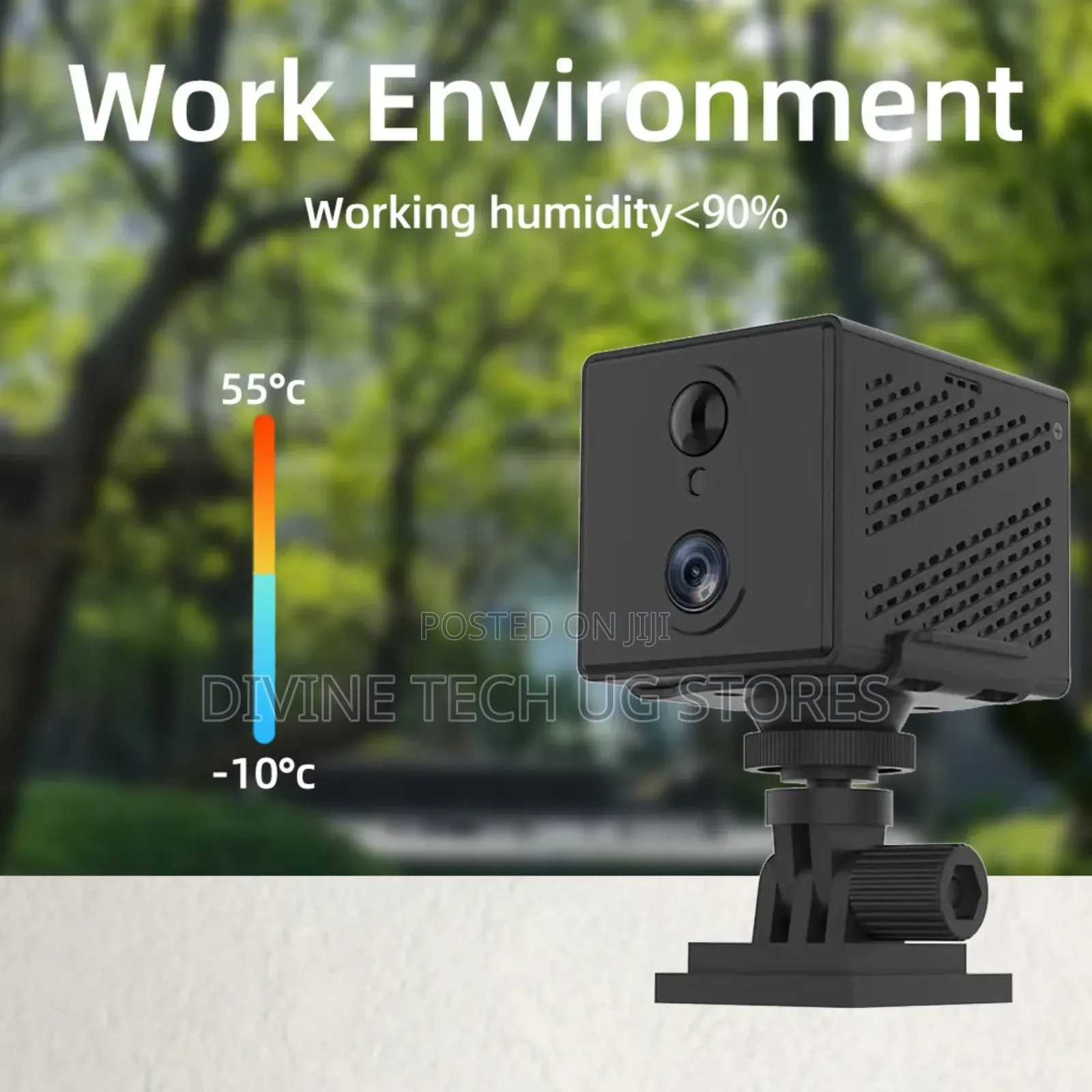 4g Mini Camera 5mp With Built-in 3000mah Battery Security Monitoring