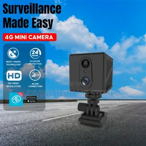 4g Mini Camera 5mp With Built-in 3000mah Battery Security Monitoring