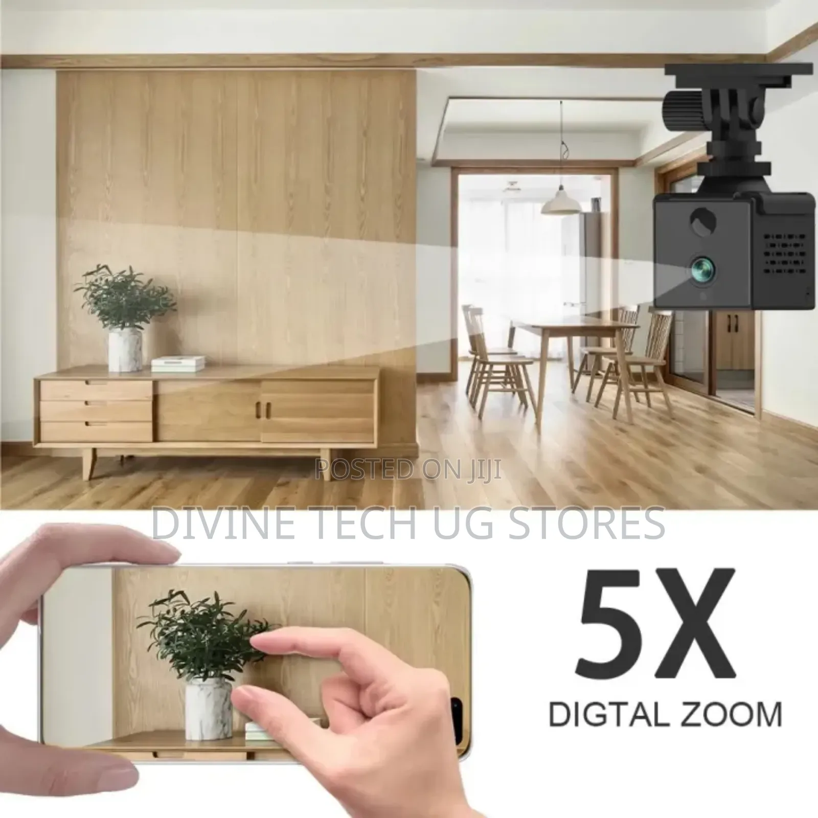 4g Mini Camera 5mp With Built-in 3000mah Battery Security Monitoring