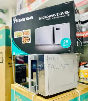 Hisense Microwave 25 Liters Silver Coloured