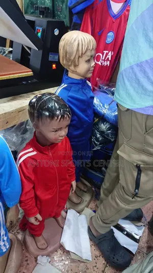 Track Suits Light Blue and Red Color