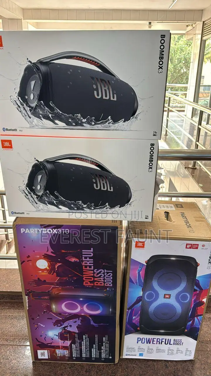JBL Boom Box 3 Black