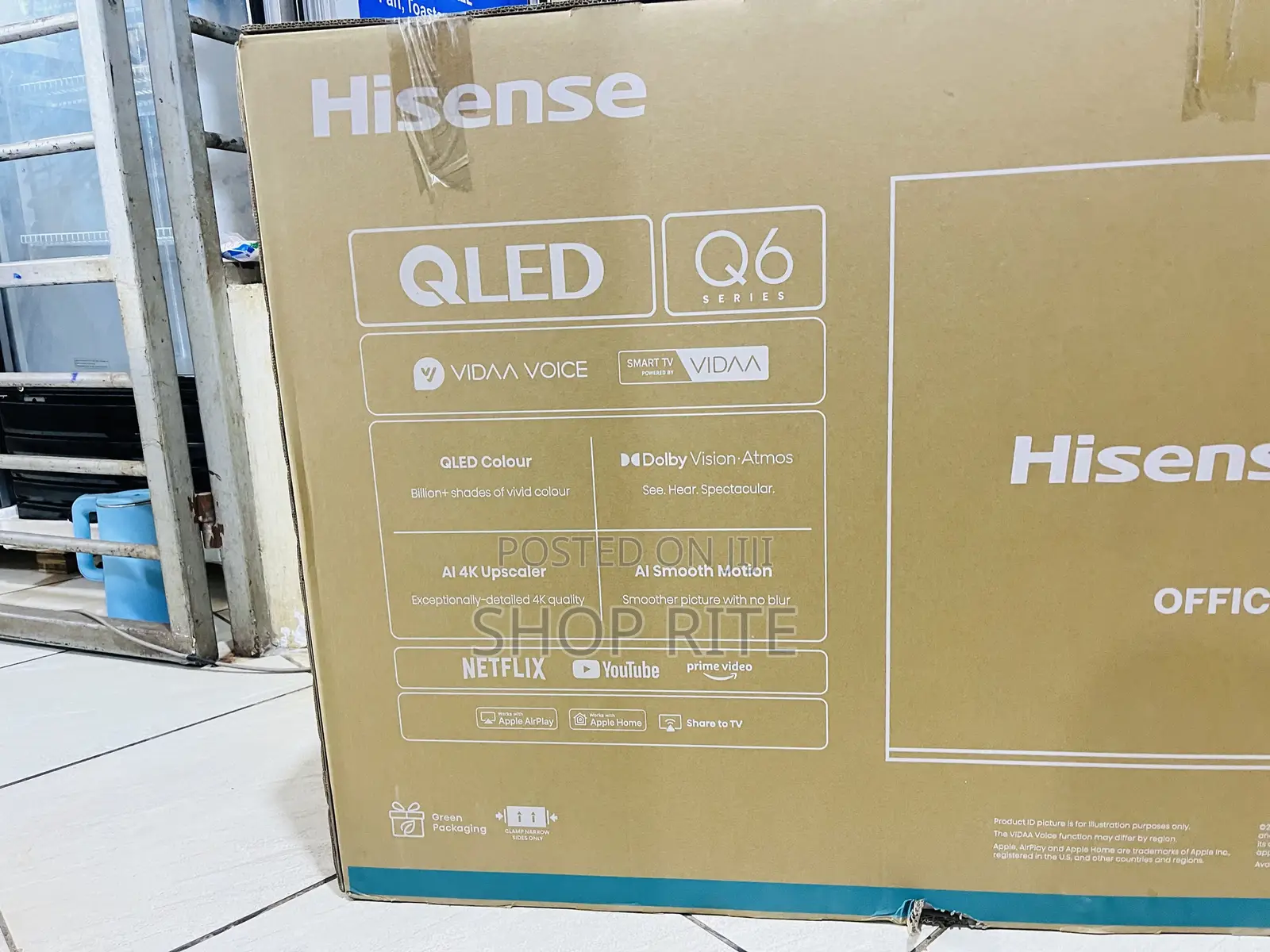 Hisense 55 Inches Qled Series Smart TVS