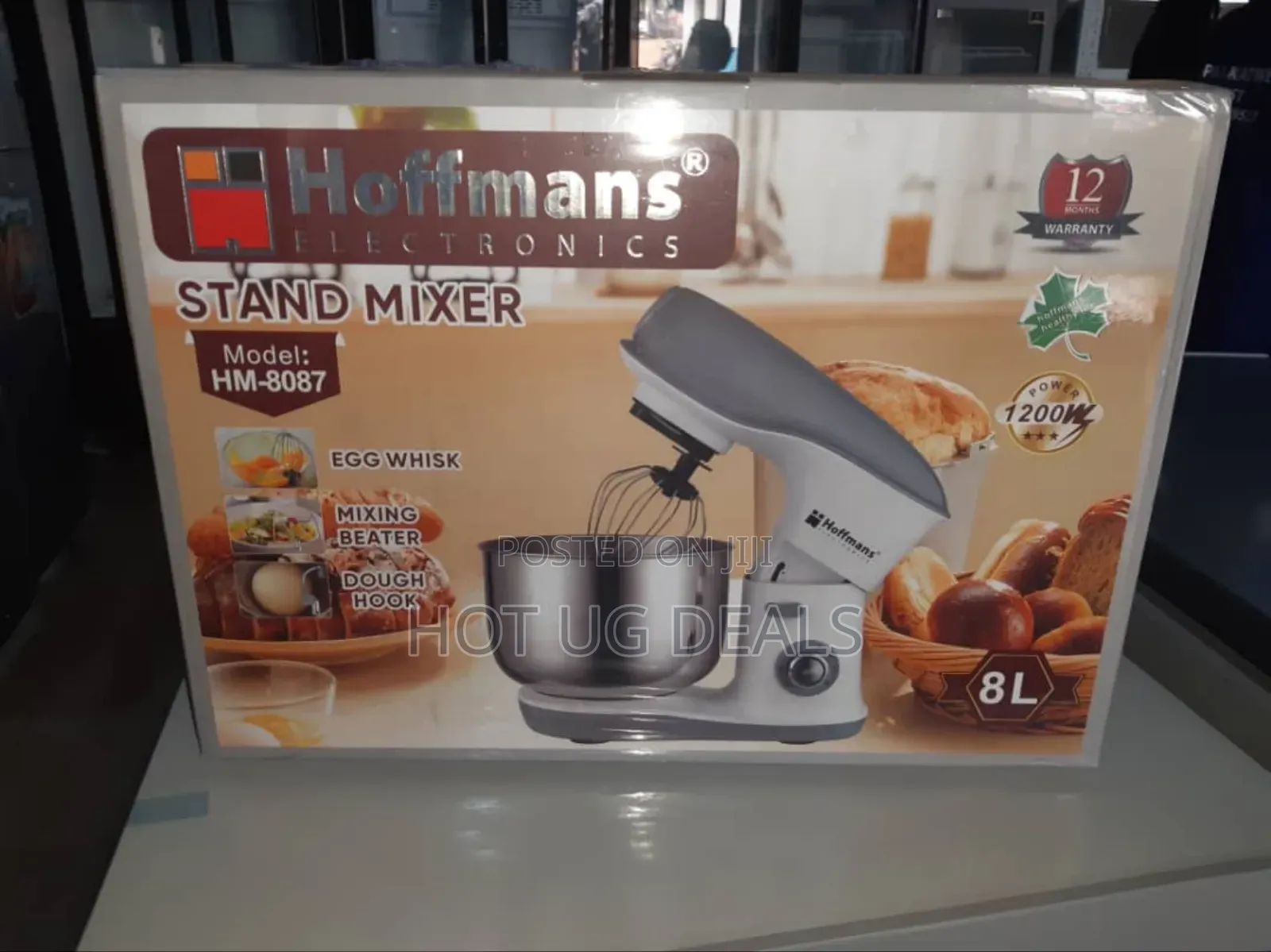 Hoffman  Stand Mixer 8litres Hm-8087