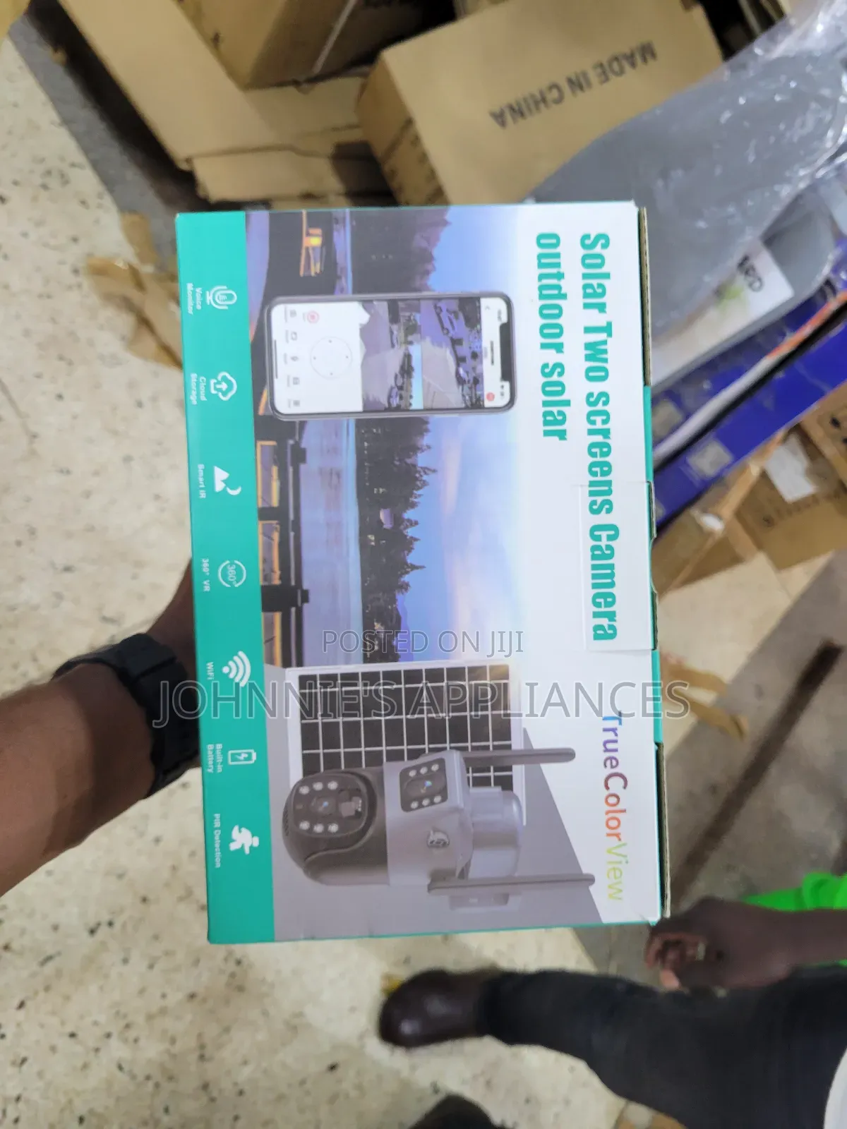 Solar Two Screen Cameras Outdoor