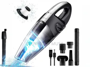 Mini Cordless Handheld Vacuum Cleaner - 120w 3200pa Suction.