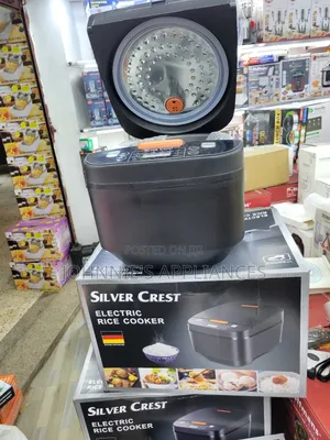 Silver Crest Electric Rice Cooker – Smart Multi-Function Cooker