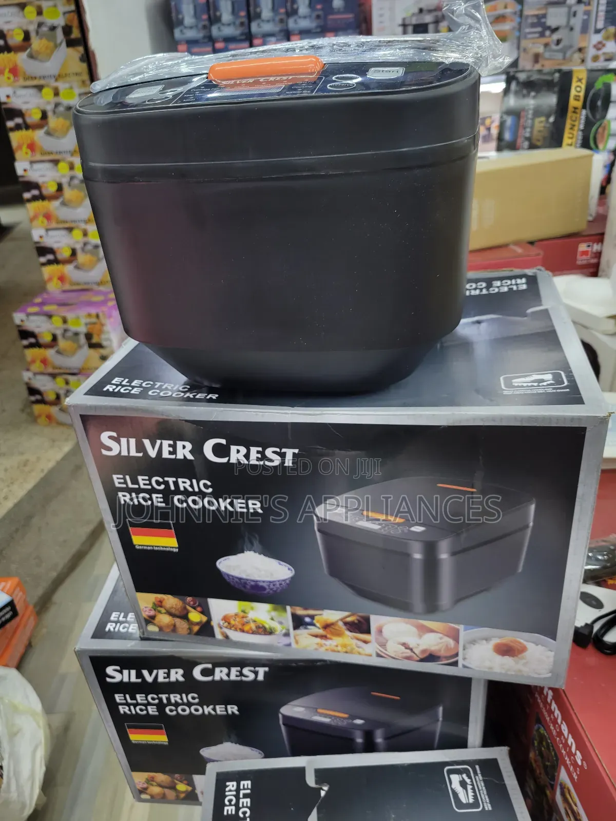 Silver Crest Electric Rice Cooker – Smart Multi-Function Cooker