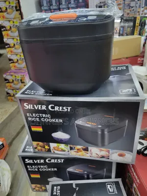 Silver Crest Electric Rice Cooker – Smart Multi-Function Cooker