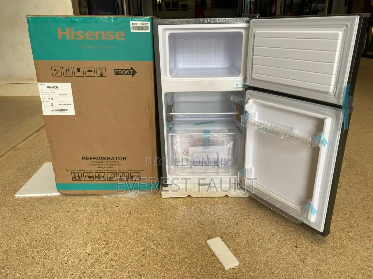 Hisense 120 Liters Double Door Refrigerator